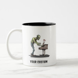 Caneca De Café Em Dois Tons Zombie Mugs & Cups