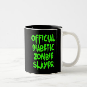 Caneca De Café Em Dois Tons Zombie Oficial