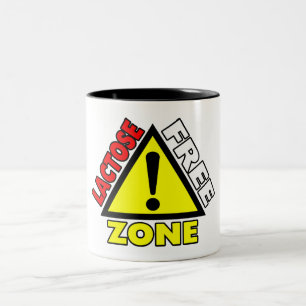 Caneca De Café Em Dois Tons Zona franca da lactose (leiteria livre)