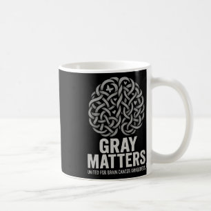 Caneca De Café Em maio, Vestimos A Consciência Do Tumor Cerebral 