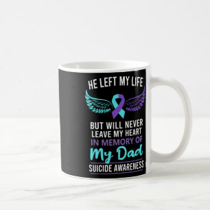 Caneca De Café Em Memória Da Prevenção Da Consciência Do Suicídio