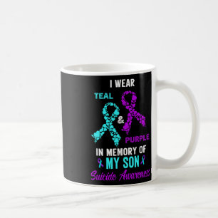 Caneca De Café Em Memória Do Meu Filho Mãe Pai Prevenção Suicida