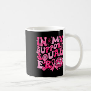 Caneca De Café Em Meu Suporte, Cancer De Mama Groovy Era