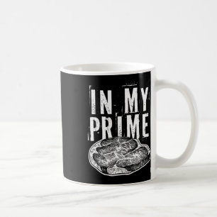 Caneca De Café Em Minha Carne De Bovino Fogueira Para A Gri De Fo