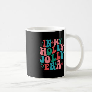 Caneca De Café Em Minha Holly Xmas Jolly Para Era Retro Christmas
