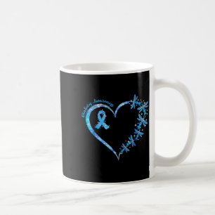 Caneca De Café Em Novembro Usamos Azul Conscientização do Diabete