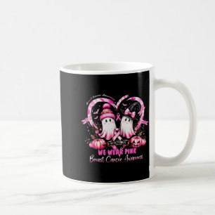 Caneca De Café Em Outubro Nós Usamos Nk Câncer de Mama Coração Li