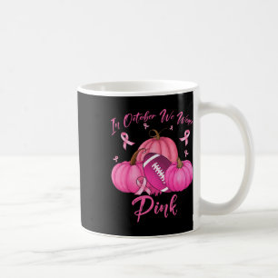 Caneca De Café Em outubro, Vestimos a Brea de Ação de Graças de F
