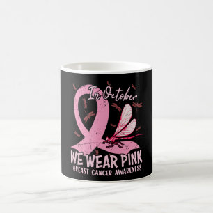Caneca De Café Em outubro, Vestimos a consciência cor-de-rosa do