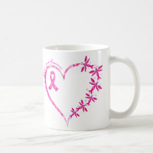 Caneca De Café Em outubro, Vestimos a Sensibilização do Cancer ro