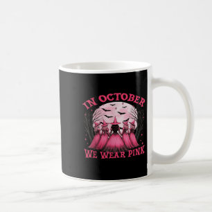 Caneca De Café Em outubro, Vestimos Anãs Do Cancer De Mama Das Br