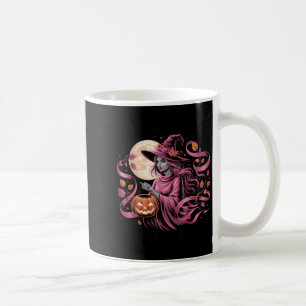 Caneca De Café Em outubro Vestimos Nk Ribbon Halloween Bruxa Fant