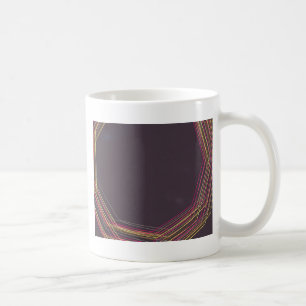 Caneca De Café em preto 0900 abstrato art