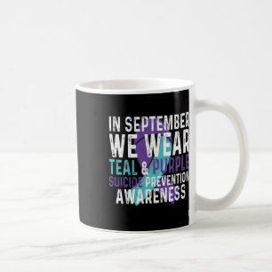 Caneca De Café Em setembro Vestimos A Prevenção Do Suicídio De Ro