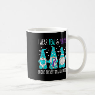 Caneca De Café Em Setembro, Vestimos Suicídio De Fita Roxal Teal 