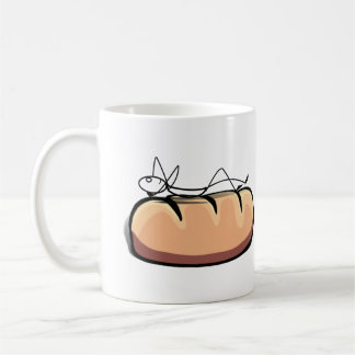 Caneca De Café Em um Roll