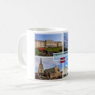 Caneca De Café Em Viena - Schloss Schonbrunn - Prater Fnfair -