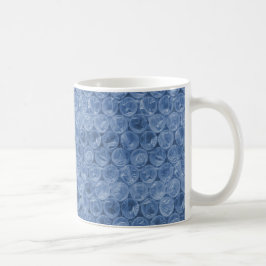 Caneca De Café Embalagem bolha azul