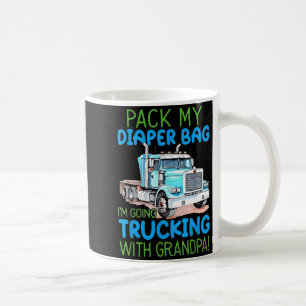 Caneca De Café Embale Minha Bolsa de Fraldas Estou Indo de Caminh