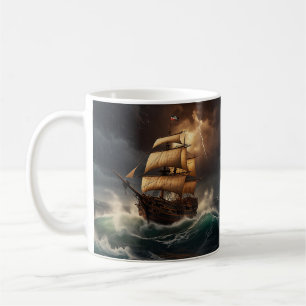 Caneca De Café Embarcação submersível de vapor