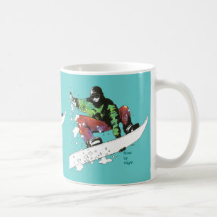 Caneca De Café Embarque da neve