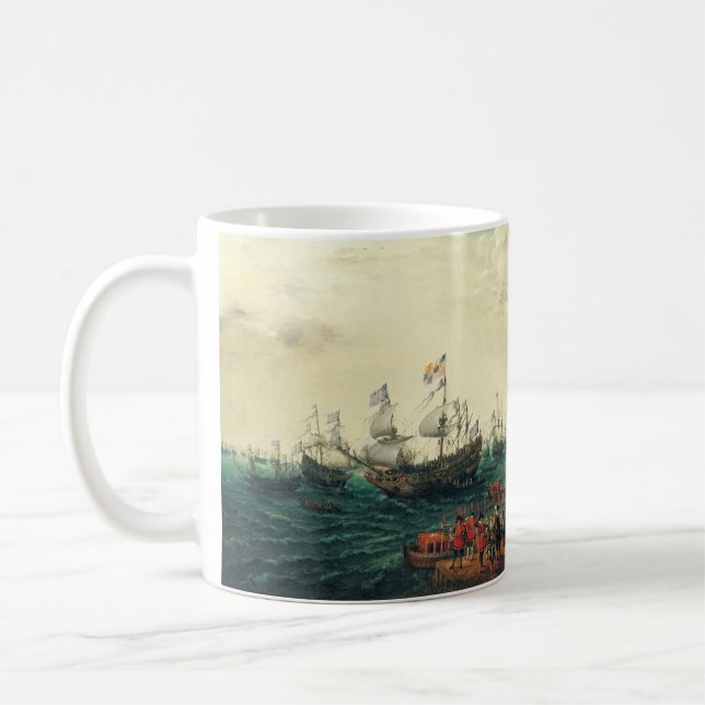 Caneca De Café Embarque em Margate do Eleitor Palatino  (Esquerda)
