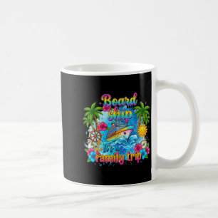 Caneca De Café Embarque No Navio Uma Viagem Em Família Correspond