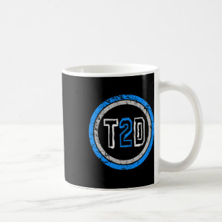 Caneca De Café Emblema Azul T2d Conscientização sobre Diabetes Ti
