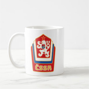 Caneca De Café emblema da Checoslováquia