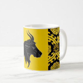 Caneca De Café Emblema da População da Baronial de Mag Mor