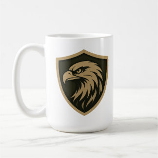 Caneca De Café Emblema de Águia Tática Escudo