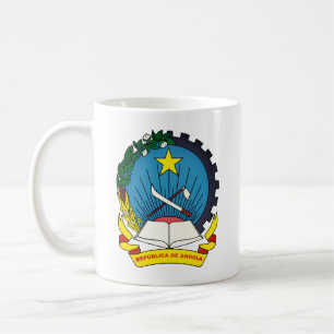 Caneca De Café Emblema de Angola