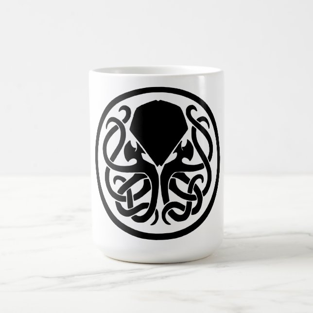 Caneca De Café Emblema de Cthulhu (Centro)