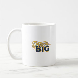 Caneca De Café Emblema Floral Retro "As Boas Coisas Levam Tempo"