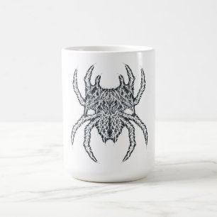 Caneca De Café Emblema Gótico Atlético de Aranha da Disciplina Ob