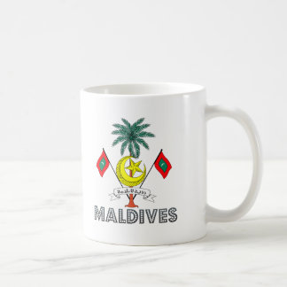 Caneca De Café Emblema maldivo