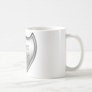 Caneca De Café Emblema super da enfermeira