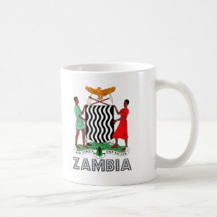 Caneca De Café Emblema zambiano