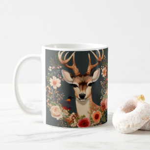 Caneca De Café Embrace a Elegância e a Graça com o nosso Deer