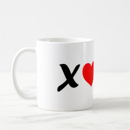 Caneca De Café Embrace XOXO Harmony do Amor