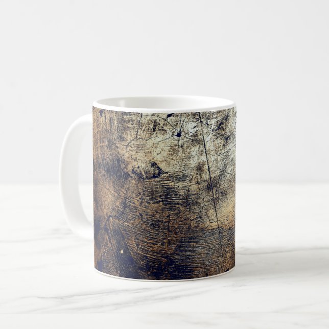 Caneca De Café Embrulhos Abstratos 8 (Frente Esquerda)