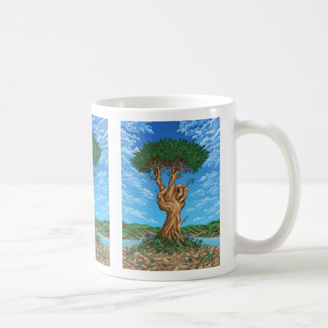 Caneca De Café EMEK_Peace Tree_MUG (Direita)