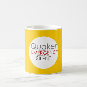 Caneca De Café Emergência do quacre