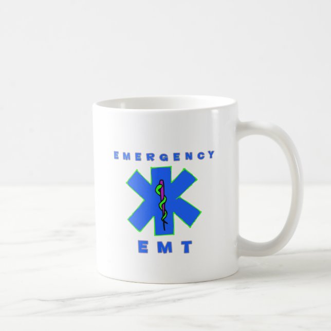 Caneca De Café Emergência EMT Mug (Direita)