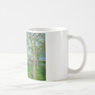 Caneca De Café Emile Claus - o pomar na primavera