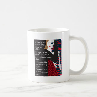 Caneca De Café Emily Bronte/Wuthering o design do presente da