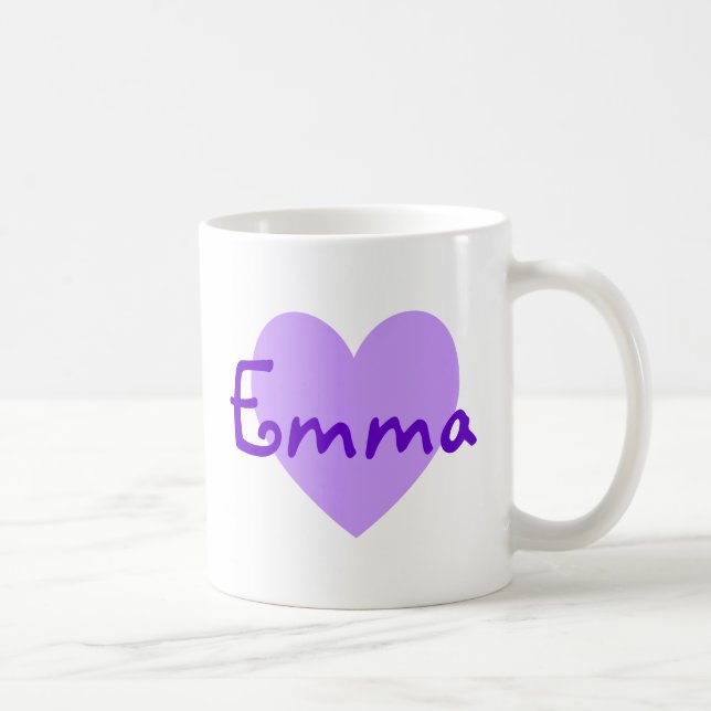 Caneca De Café Emma em Roxo (Direita)