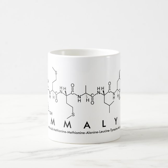 Caneca De Café Emmalyn peptide name mug (Centro)