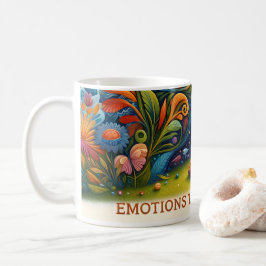 CANECA DE CAFÉ EMOÇÕES NA DENTRO DE GUERRA