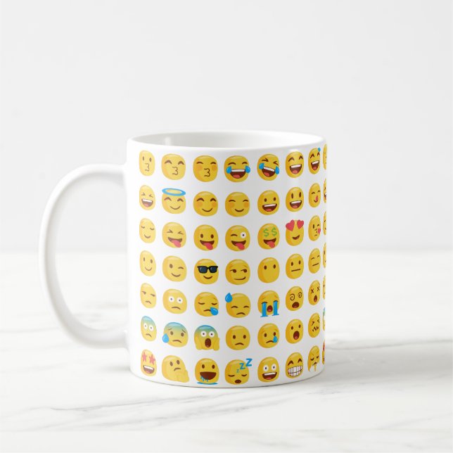 Caneca De Café Emoji (Esquerda)